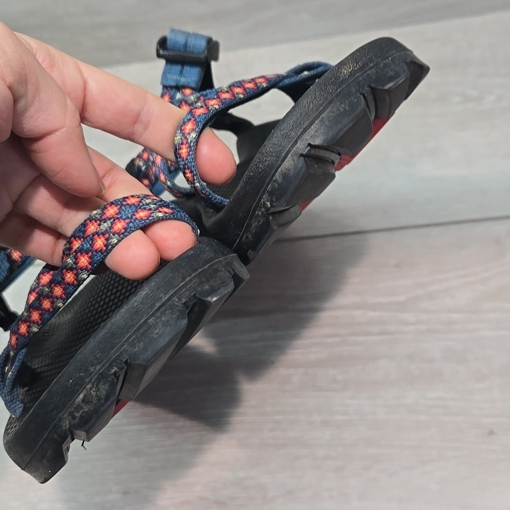 Chaco Women Outdoor Hikinig Vibram Sandals Shoes Sz 7 - Picture 4 of 11